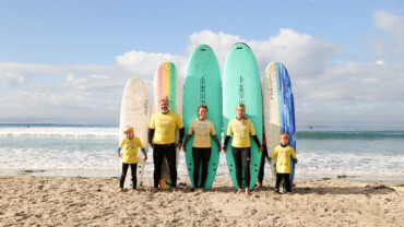 first surf lesson