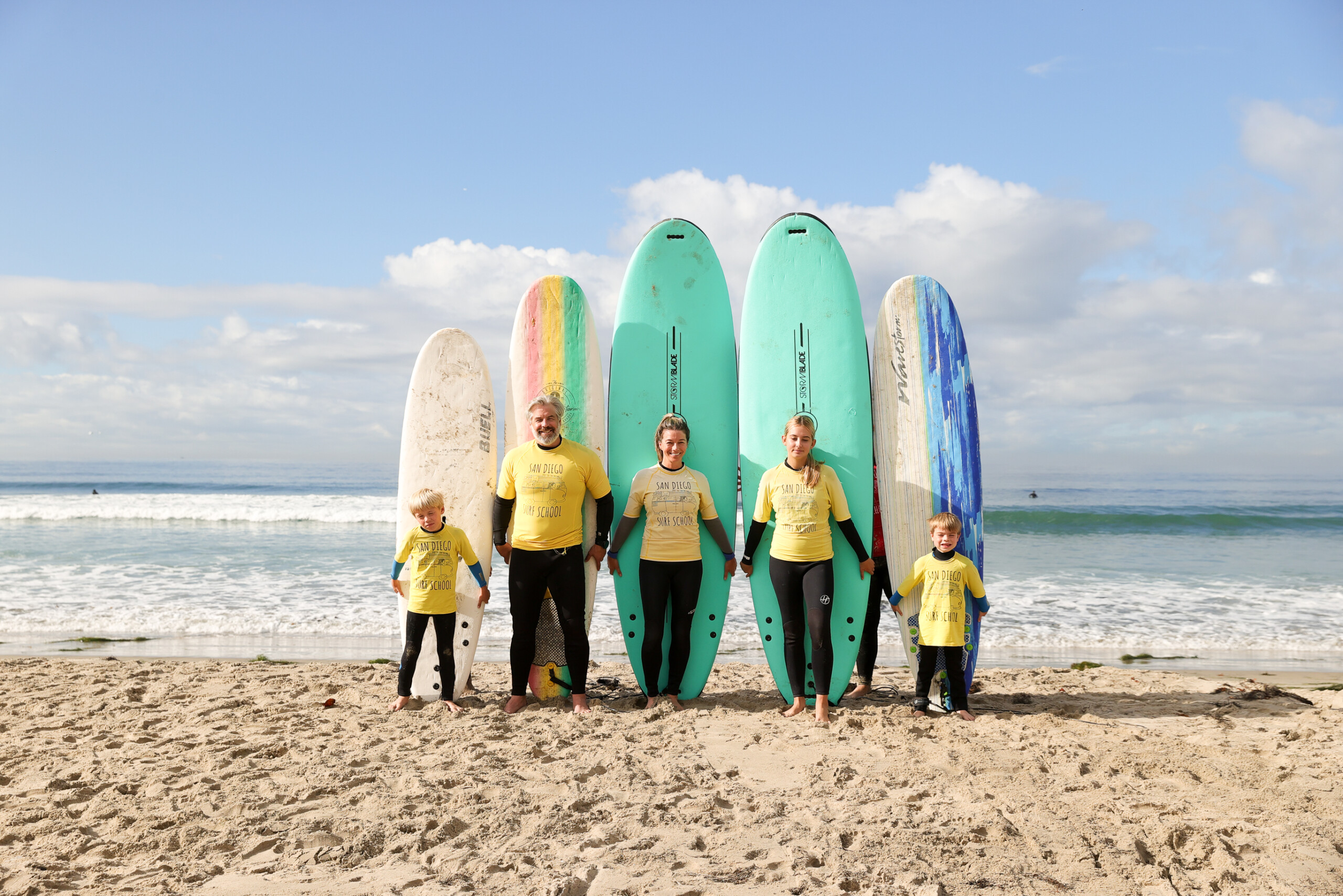 first surf lesson