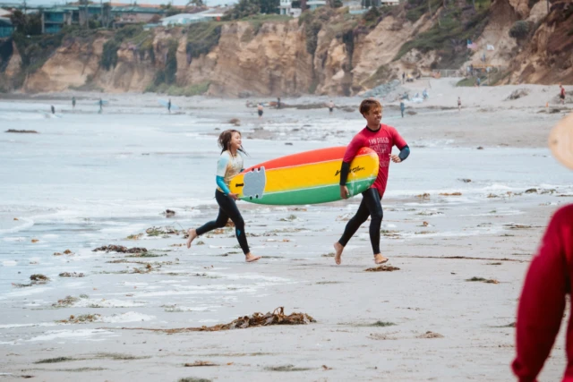 Try not to smile every second you hold a surfboard... we dare you. 😎🏄‍♂️

At San Diego Surf School, the waves are contagious, the fun never stops, and the smiles come naturally. Whether you're a first-timer or a seasoned surfer, we’ll help you catch those good vibes.

Ready to ride? 🌞

#SanDiegoSurfSchool #CatchTheVibe  #SurfLessons #GoodVibesOnly #OceanLife #SmileAndSurf  #surfaddict 🌐 Website: www.sandiegosurfingschool.com
.
☎️ PB Office: (858) 205-7683
☎️ OB Office: (619) 987-0115
.
#SanDiegoSurfSchool
.
.
.
.
.
#SDSSfamily  #PacificBeach #OceanBeach
#SoCal #WestCoast #SurfLessons #SummerCamp
#SurfClass #Summer #MissionBeach #SDSurfTribe
#SurfOfTheDay #SummerVibes #CaliforniaLifestyle
#SanDiegoSurf #SurfCoach #SDsurf #SanDiegoLiving
 #SDLiving #SurfIsLife #surfvibes #surf