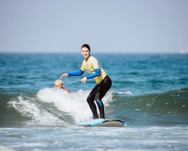 Finally took the plunge and learned to surf as an adult—best decision ever! 🌊🤙 Huge shoutout to San Diego Surf School's limited Adult Surf Retreat for making this experience unforgettable. The coaches were incredible, the waves were perfect, and the confidence I gained was beyond what I imagined. If you've been dreaming of catching your first wave, don’t wait—this retreat is the perfect way to start your surf journey! 🏄‍♀️ #sandiegosurfschool 
🌐 Website: www.sandiegosurfingschool.com
.
☎️ PB Office: (858) 205-7683
☎️ OB Office: (619) 987-0115
.
#SanDiegoSurfSchool
.
.
.
.
.
#SDSSfamily #SanDiego #PacificBeach #OceanBeach
#SoCal #WestCoast #SurfLessons #SummerCamp
#SurfClass #Summer #MissionBeach #sdsurftribe